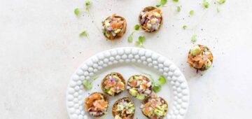 Kylmäsavukirjolohi apero