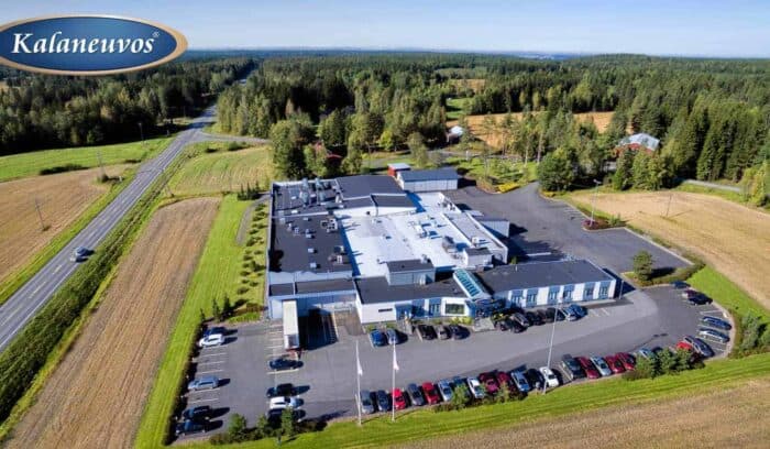 Sastamalan pääkonttori ilmasta kuvattuna