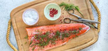 Graavilohi - lohen graavaus