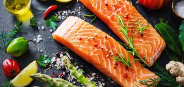 Kirjolohifileepalat mausteöljyssä