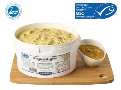 Kalaneuvos Sinappisilakkafilee silakkamarinadi