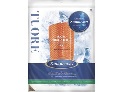 Kalaneuvos tuore kirjolohifilee, pala