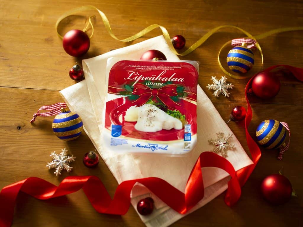 Lipeäkala on joulun kalapöydän perinteinen herkku
