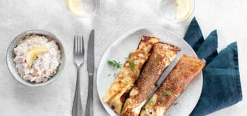 Lettutaikina ja kalatäyte