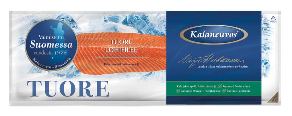 Kalaneuvos tuore lohifilee