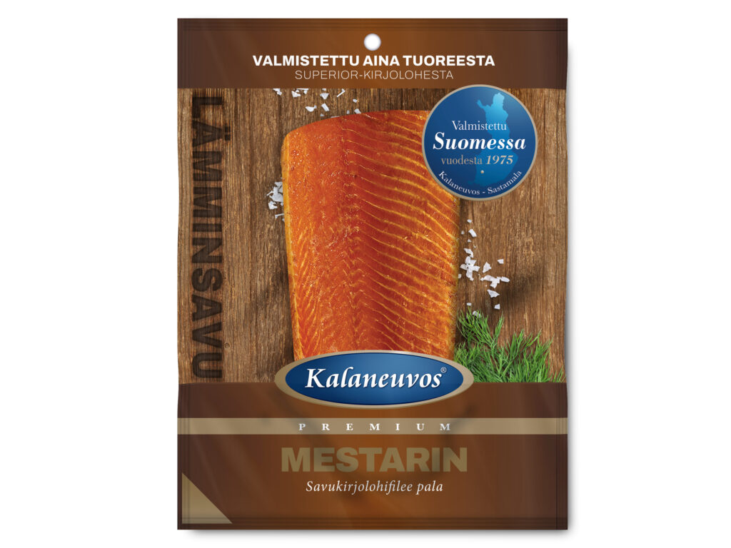 Kalaneuvos Mestarin savukirjolohi, pala, n. 250 g RGB