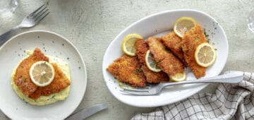 Parmesaanipaneroitu kuha