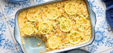 Sitruunainen uunikalapasta