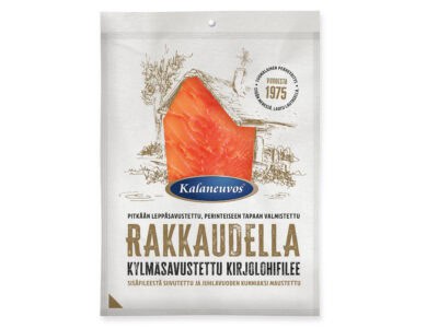 Kalaneuvos kylmäsavukirjolohifilee Rakkaudella, siivu 100 g RGB